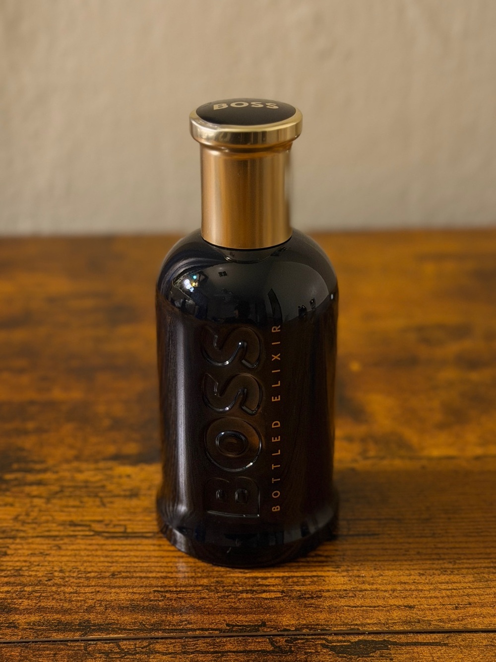 HUGO BOSS Bottled Elixir Eau de Parfum - Black and Gold Bottle